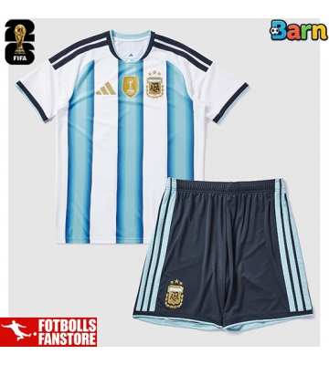 Argentina Hemmatröja Barn VM 2026 Kortärmad (+ Korta byxor)